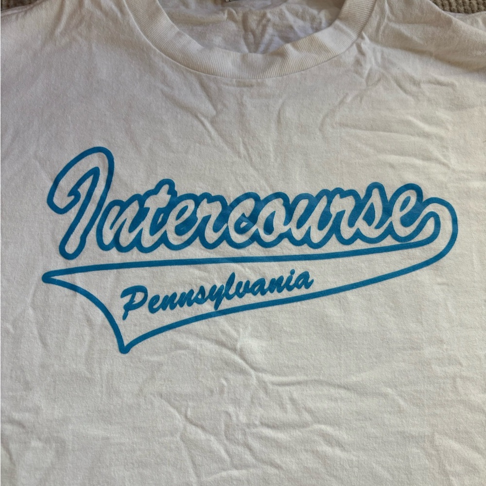Intercourse Pennsylvania shirt. Sex sells!